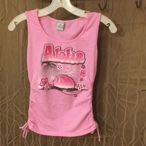 Girls Aloha tank top